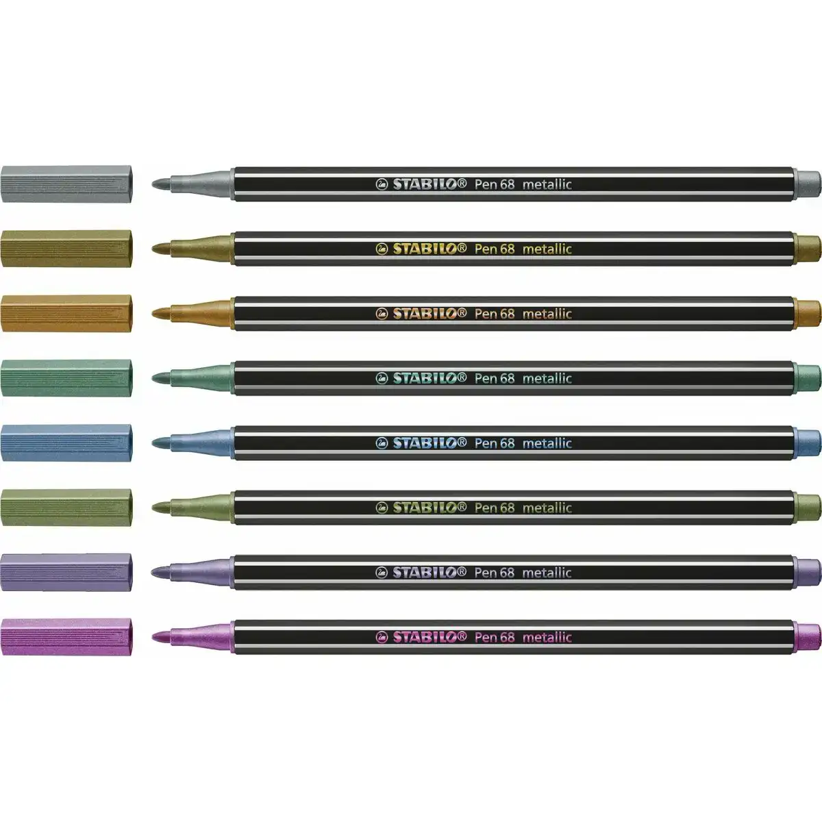Ensemble de marqueurs stabilo pen 68 metallic 8 pieces multicouleur_1877. Entrez dans DIAYTAR SENEGAL - Où Chaque Détail Compte. Explorez notre boutique en ligne pour trouver des produits de haute qualité, soigneusement choisis pour répondre à vos besoins et vos désirs.