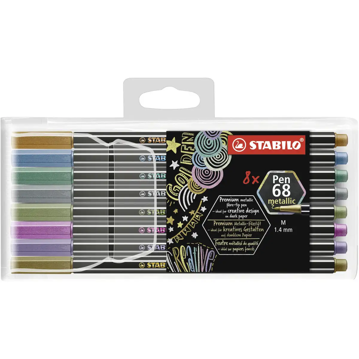 Ensemble de marqueurs stabilo pen 68 metallic 8 pieces multicouleur_8720. DIAYTAR SENEGAL - Où Chaque Sélection Vous Parle. Parcourez nos catégories et découvrez des produits qui reflètent vos passions et vos besoins, pour un shopping personnel et inspirant.