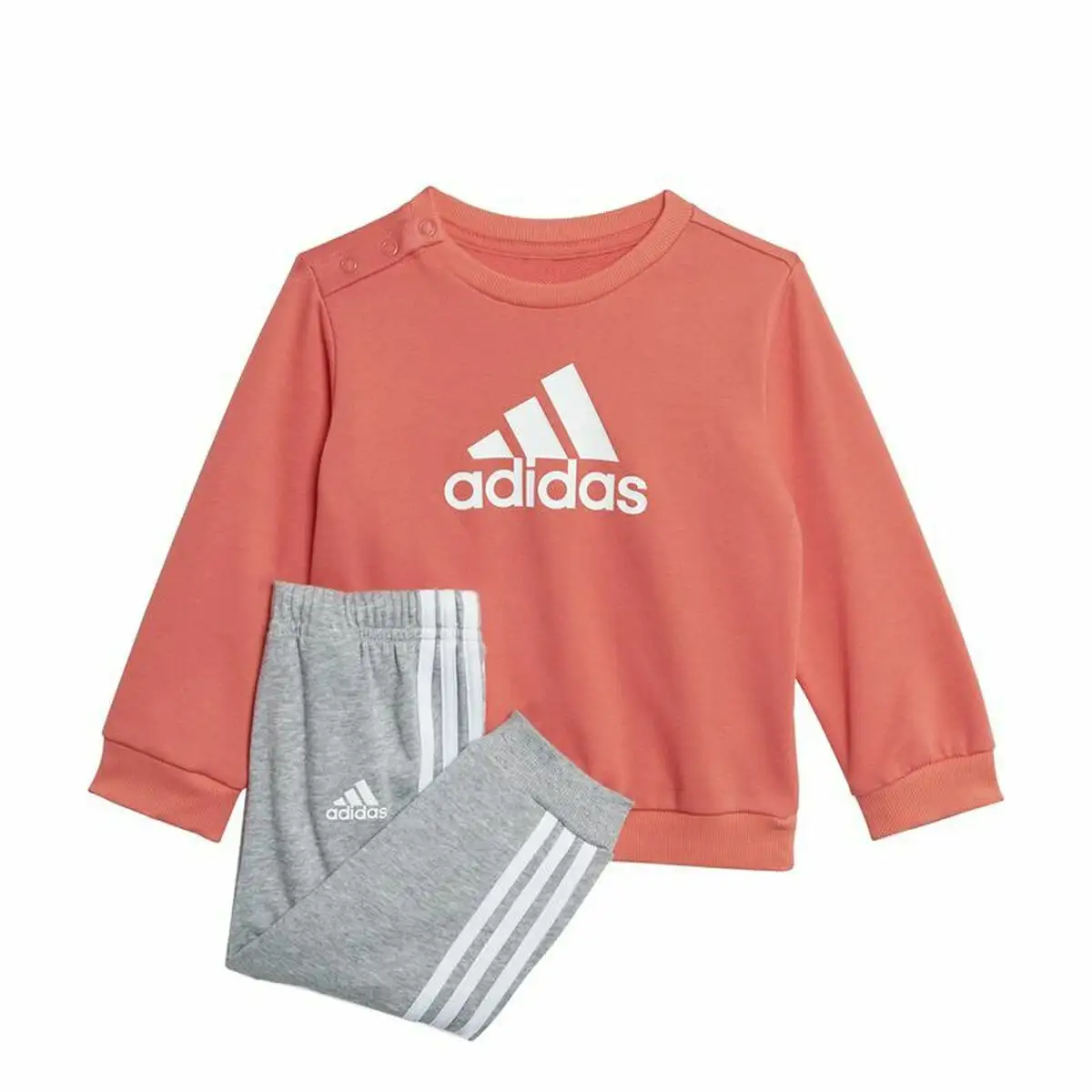 Ensemble de sport pour bebe adidas badge of sport french terry corail_4341. DIAYTAR SENEGAL - Votre Destination Shopping Authentique. Explorez notre boutique en ligne et découvrez des trésors qui reflètent l'âme du Sénégal, pour une expérience shopping unique.