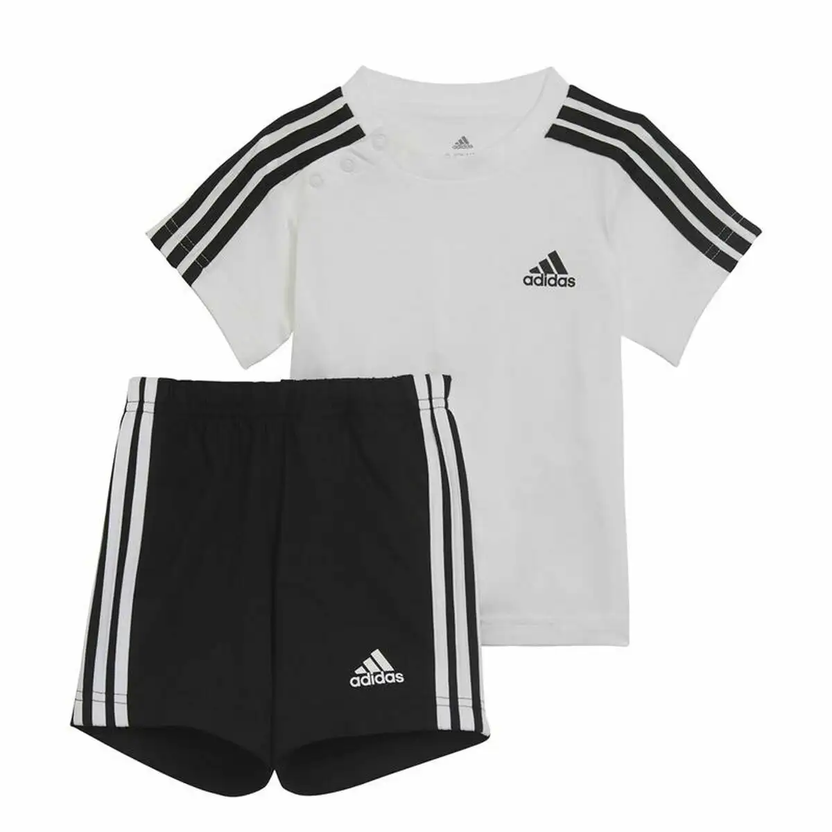 Ensemble de sport pour bebe adidas three stripes noir blanc_5087. DIAYTAR SENEGAL - Où Chaque Produit est une Promesse de Qualité. Explorez notre boutique en ligne et choisissez des produits qui répondent à vos exigences élevées.