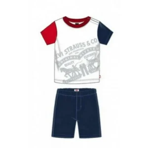 Ensemble de sport pour bebe levi s color block tee_6734. DIAYTAR SENEGAL - Là où Chaque Produit a son Histoire. Découvrez notre gamme de produits, chacun portant en lui le récit de l'artisanat et de la passion, pour vous offrir une expérience de shopping authentique.