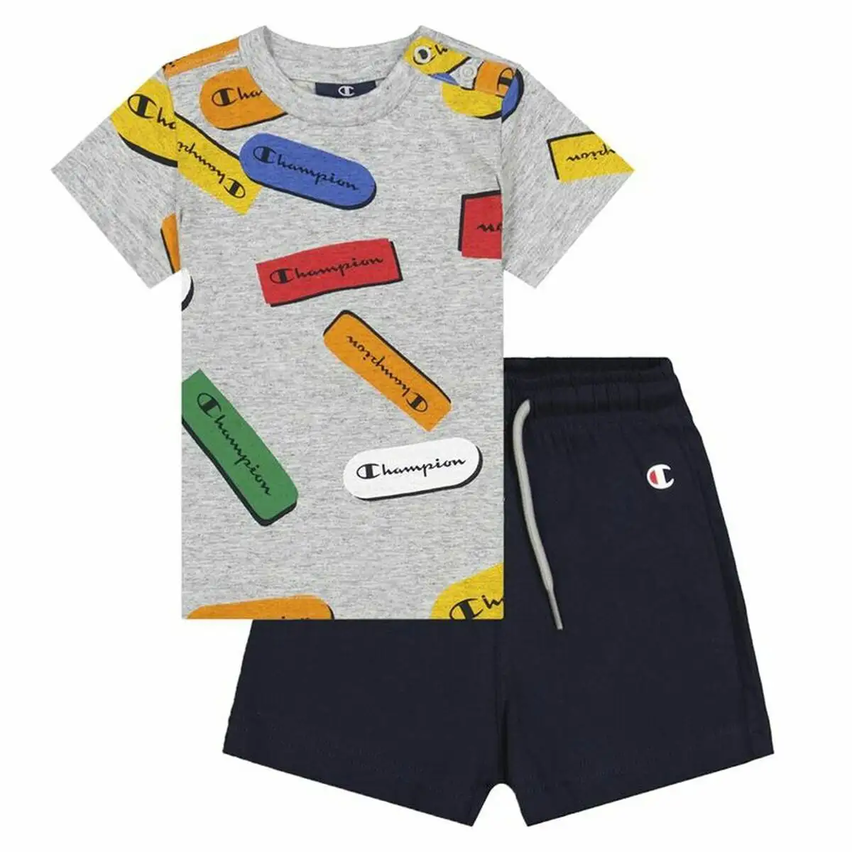 Ensemble de sport pour enfants champion baby grey_2535. DIAYTAR SENEGAL - Là où Chaque Clic Compte. Parcourez notre boutique en ligne et laissez-vous guider vers des trouvailles uniques qui enrichiront votre quotidien.