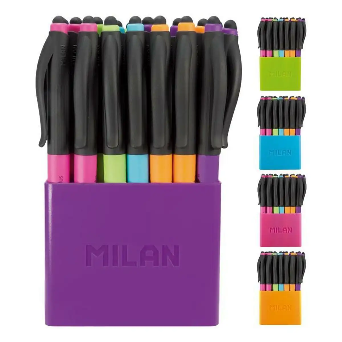Ensemble de stylos milan p1 stylus colours 24 pieces 1 mm_8089. DIAYTAR SENEGAL - L'Art de Choisir, l'Art de S'émerveiller. Explorez notre boutique en ligne et choisissez des articles qui éveillent votre sens de l'émerveillement.