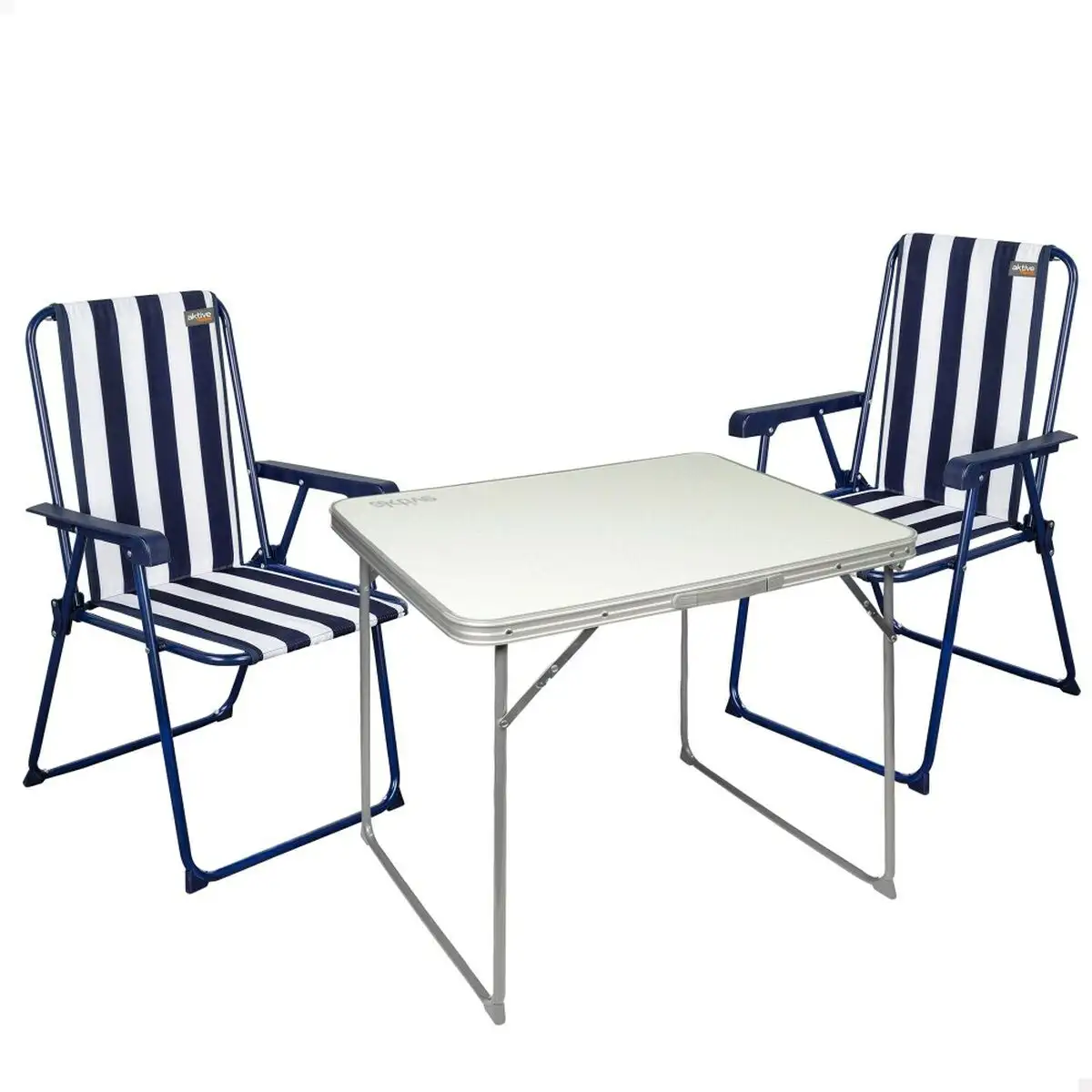 Ensemble table 2 chaises aktive pliable de camping_9263. DIAYTAR SENEGAL - Là où le Shopping Devient une Expérience. Naviguez à travers notre catalogue diversifié et découvrez des produits qui ajoutent de la couleur et de la passion à votre vie.