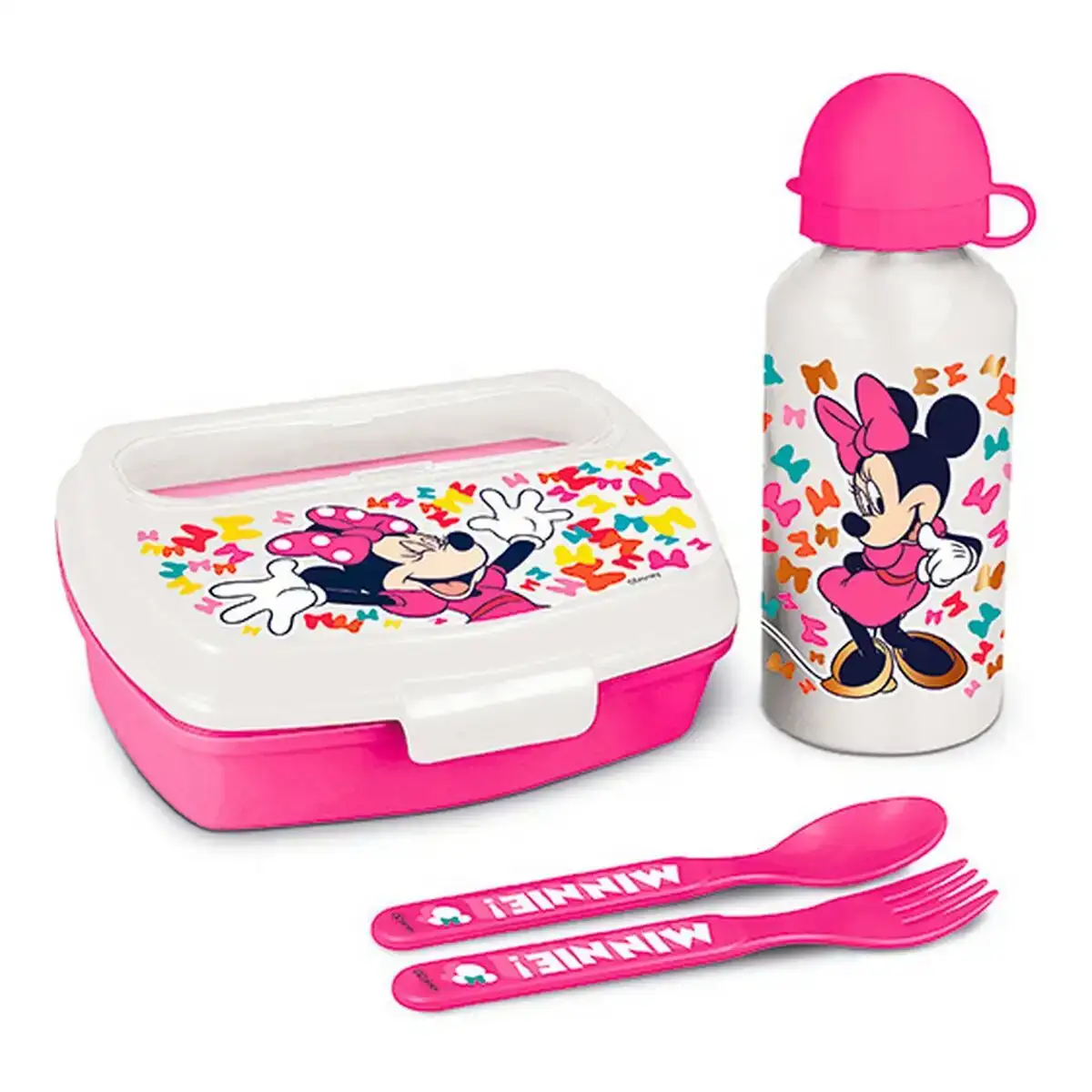 Ensemble vaisselle pour enfants minnie mouse lucky 21 x 18 x 7 cm rose_9852. DIAYTAR SENEGAL - Votre Passage vers le Chic et l'Élégance. Naviguez à travers notre boutique en ligne pour trouver des produits qui ajoutent une touche sophistiquée à votre style.