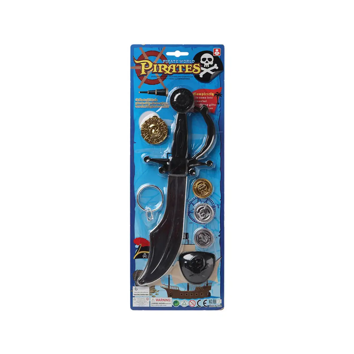 Epee jouet pirate_8095. Bienvenue sur DIAYTAR SENEGAL - Là où Chaque Objet a une Âme. Plongez dans notre catalogue et trouvez des articles qui portent l'essence de l'artisanat et de la passion.