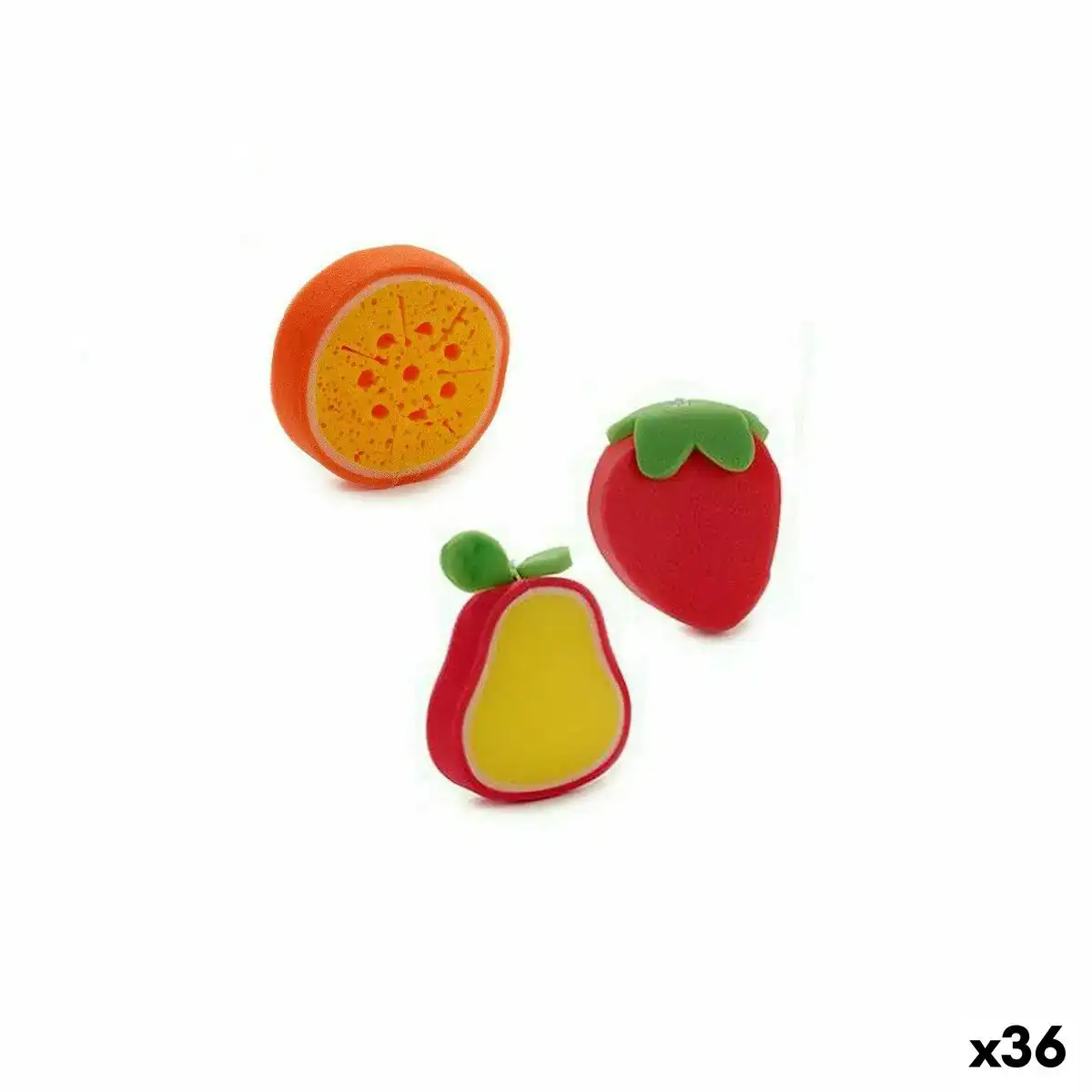 Eponge corporelle fruits eponge 4 x 20 x 18 cm 36 unites _8183. DIAYTAR SENEGAL - L'Équilibre Parfait entre Tradition et Modernité. Explorez notre collection pour trouver des produits qui incarnent la culture et la contemporanéité du Sénégal.