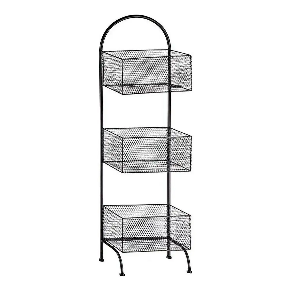 Etagere 20 x 99 x 32 5 cm noir metal 20 x 99 x 32 5 cm _1283. DIAYTAR SENEGAL - Où l'Élégance Rencontre l'Authenticité. Naviguez à travers notre boutique en ligne et choisissez des produits qui incarnent le style et la tradition du Sénégal.