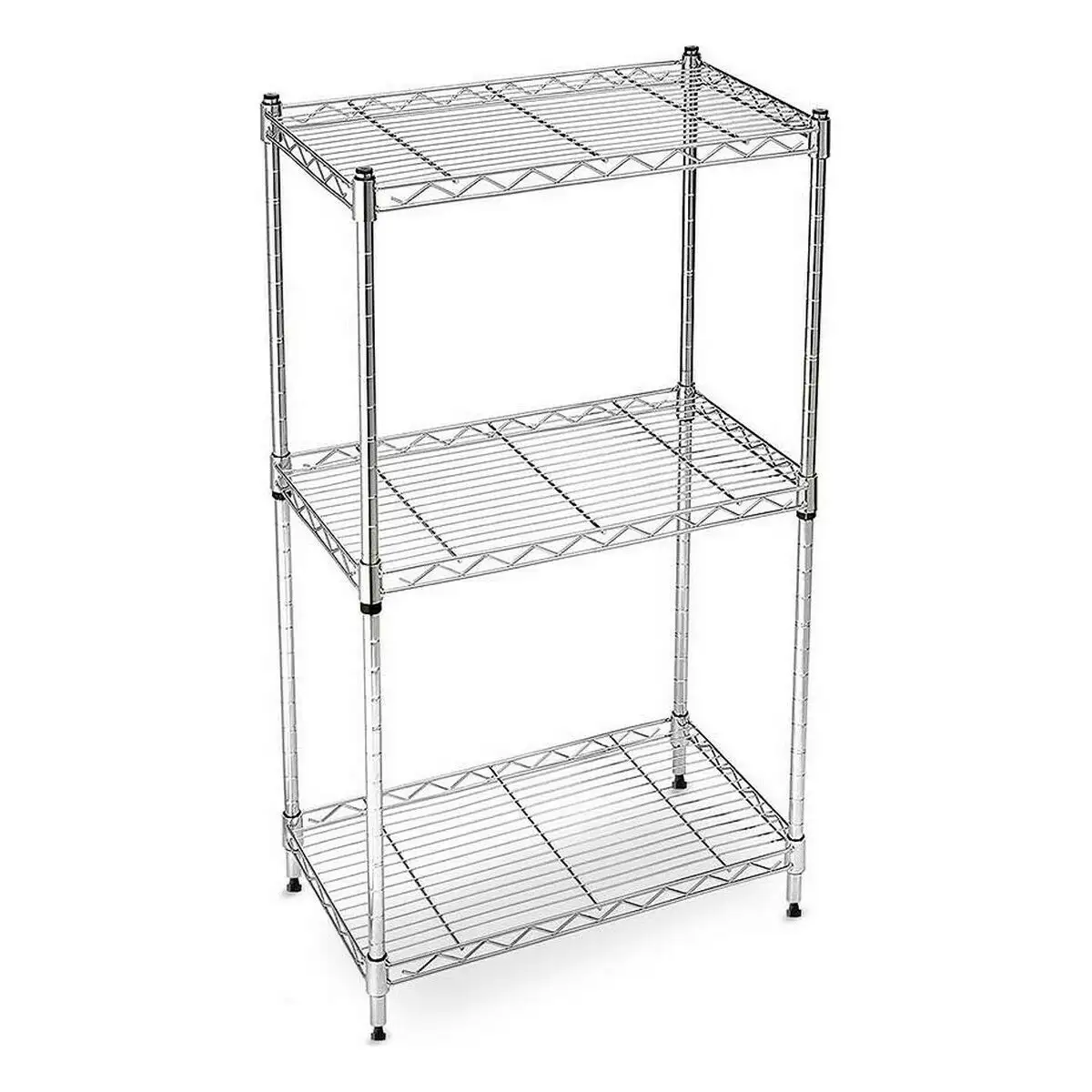 Etagere confortime 3 niveaux chrome 60 x 30 x 120 cm _4249. Découvrez DIAYTAR SENEGAL - Là où le Choix Rencontre la Qualité. Parcourez notre gamme diversifiée et choisissez parmi des produits conçus pour exceller dans tous les aspects de votre vie.