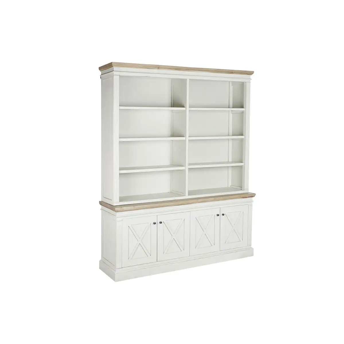 Etagere dkd home decor naturel blanc 180 x 45 x 220 cm _7046. DIAYTAR SENEGAL - Votre Portail Vers l'Exclusivité. Explorez notre boutique en ligne pour découvrir des produits uniques et raffinés, conçus pour ceux qui recherchent l'excellence.