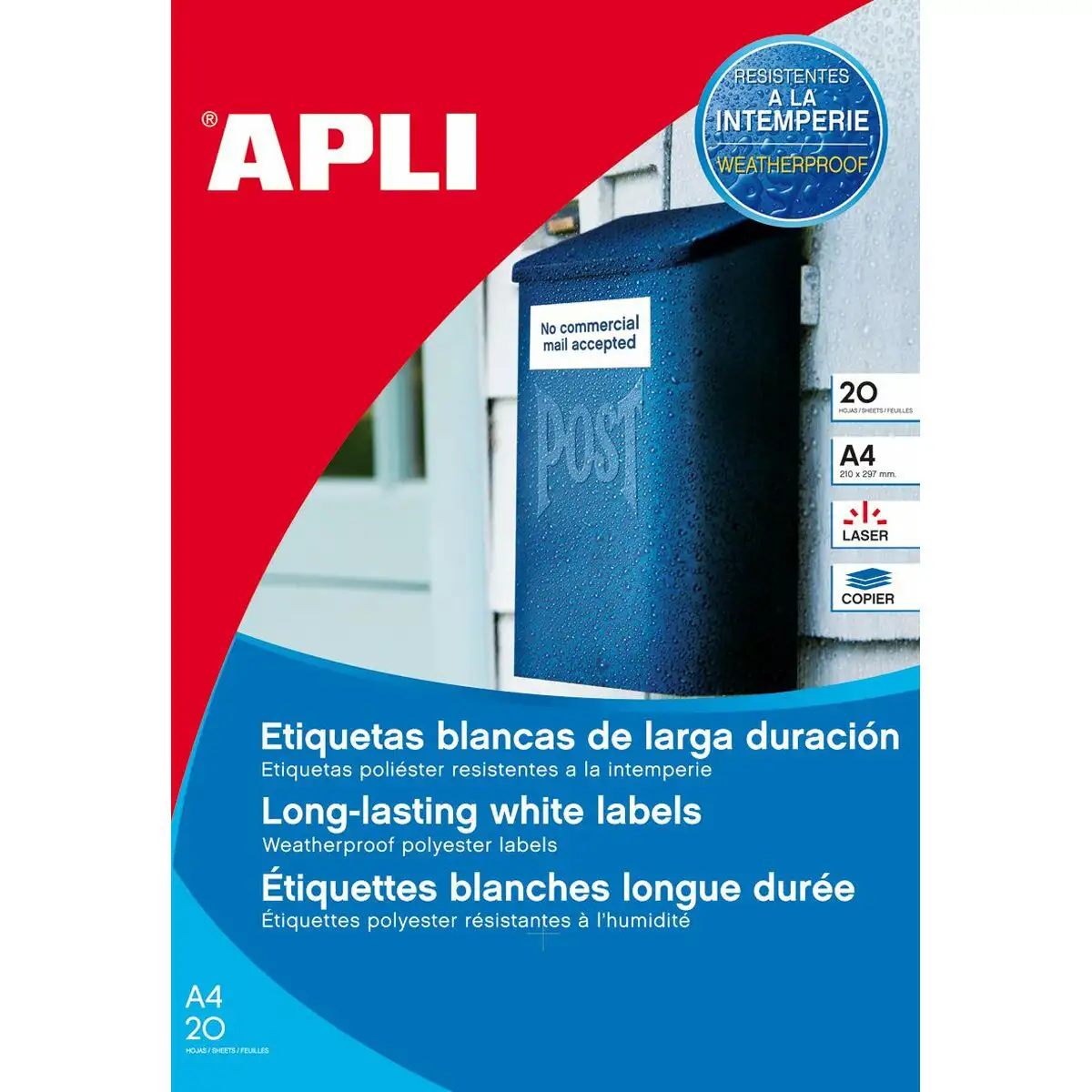 Etiquettes pour imprimante apli 99 1 x 139 mm blanc 20 volets_7178. DIAYTAR SENEGAL - Là où Chaque Produit Évoque une Émotion. Parcourez notre catalogue et choisissez des articles qui vous touchent et qui enrichissent votre expérience.