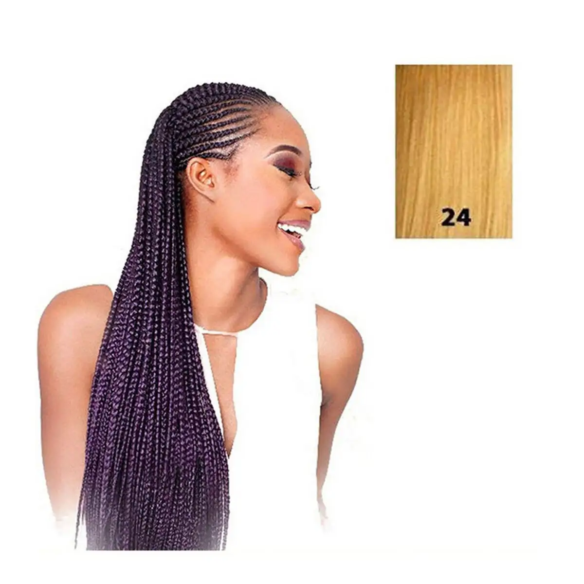 Extensions pour les cheveux x pression 24 no 24_7577. DIAYTAR SENEGAL - L'Artisanat à Portée de Clic. Découvrez notre boutique en ligne pour trouver des produits uniques qui célèbrent la créativité et l'artisanat sénégalais.