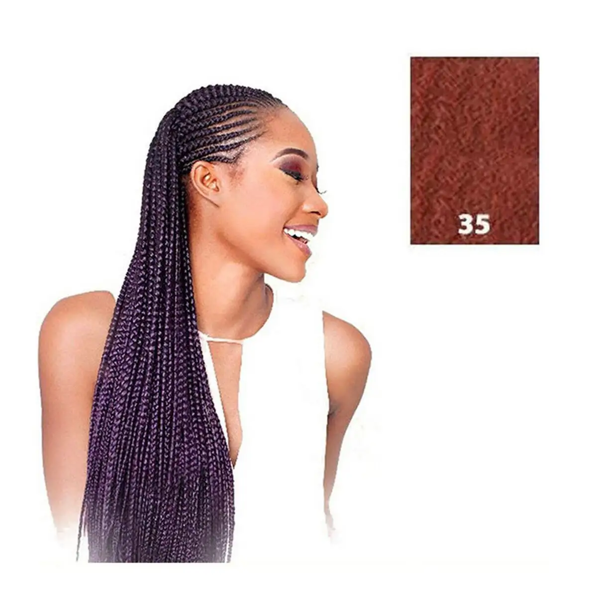 Extensions pour les cheveux x pression 35 no 35_9838. DIAYTAR SENEGAL - Où l'Élégance se Mêle à l'Authenticité. Naviguez à travers notre boutique en ligne et choisissez des produits qui incarnent le style et la tradition du Sénégal.