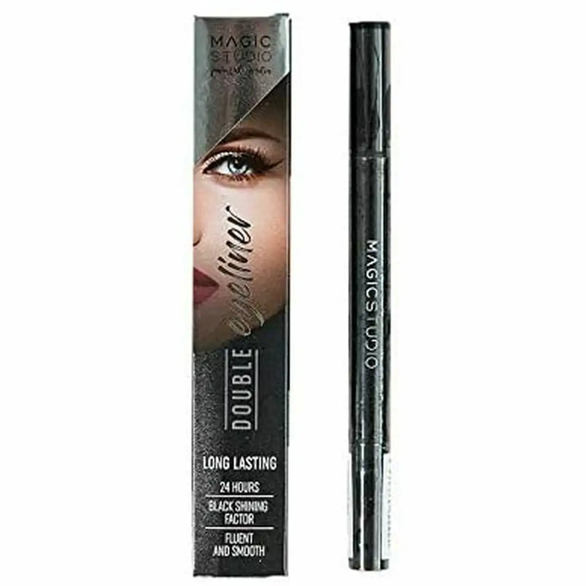 Eyeliner magic studio noir double 1 2 g _6709. DIAYTAR SENEGAL - Où la Qualité est Notre Engagement. Explorez notre boutique en ligne pour découvrir des produits conçus pour vous apporter satisfaction et plaisir.