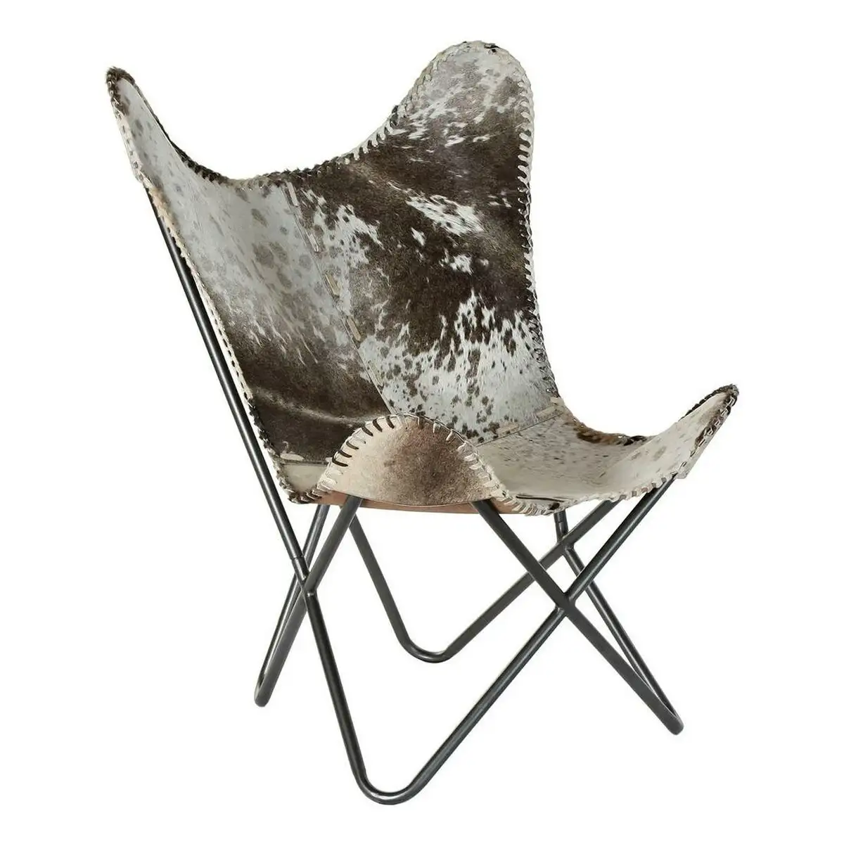 Fauteuil dkd home decor 8424001824403 gris cuir blanc marron clair fer 70 x 70 x 90 cm _1997. DIAYTAR SENEGAL - Là où Chaque Produit a son Propre Éclat. Explorez notre boutique en ligne et trouvez des articles qui ajoutent de la brillance à votre quotidien.