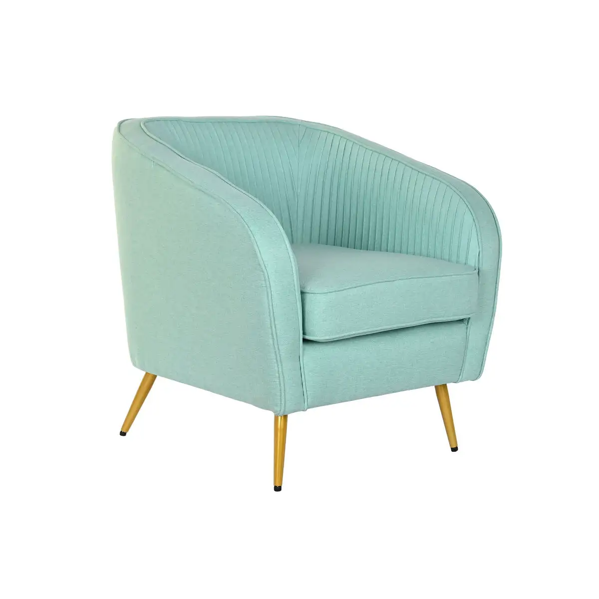 Fauteuil dkd home decor vert dore metal 70 x 68 x 73 cm_6062. DIAYTAR SENEGAL - Votre Passage vers l'Élégance Accessible. Parcourez notre boutique en ligne pour trouver des produits qui vous permettent d'allier style et économies.