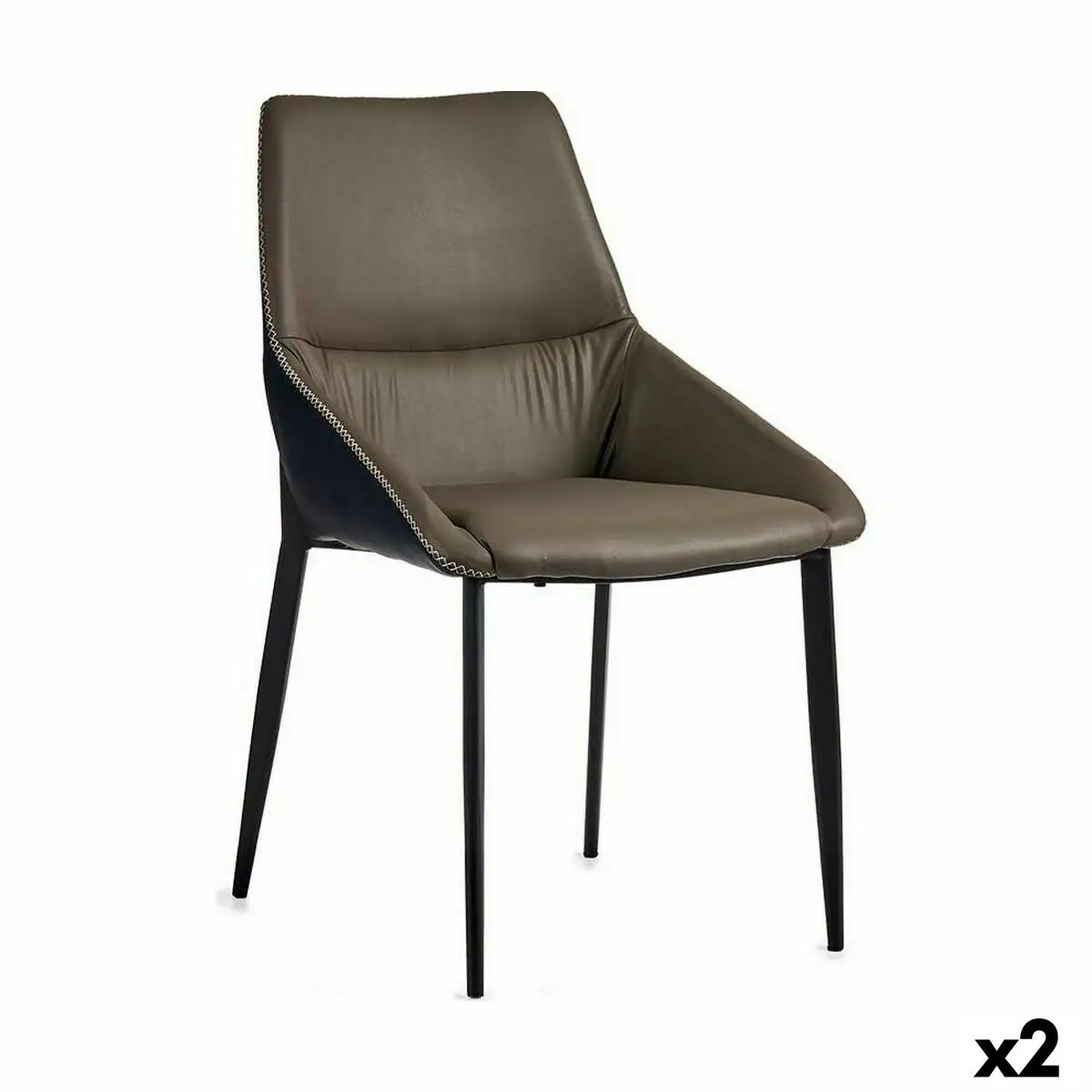 Fauteuil tresse bleu gris acier 50 x 87 x 61 cm 2 unites _2000. DIAYTAR SENEGAL - Votre Destination pour un Shopping Inégalé. Naviguez à travers notre sélection minutieuse pour trouver des produits qui répondent à tous vos besoins.