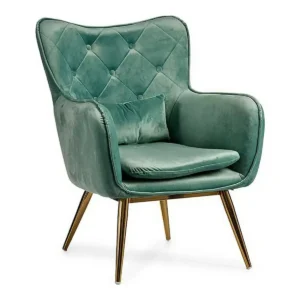 Fauteuil vert 68 x 92 x 70 cm_6277. Entrez dans l'Univers de DIAYTAR SENEGAL - Où Chaque Produit a son Éclat Unique. Explorez notre gamme variée et choisissez des articles qui illuminent votre quotidien.