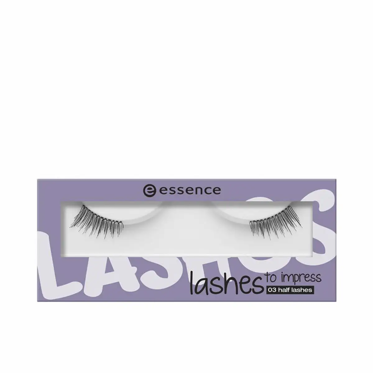 Faux cils essence lashes to impress no 03 half lashes_5259. Bienvenue chez DIAYTAR SENEGAL - Où Chaque Article Est une Découverte. Naviguez à travers nos offres et laissez-vous surprendre par des trésors cachés qui enrichiront votre vie.