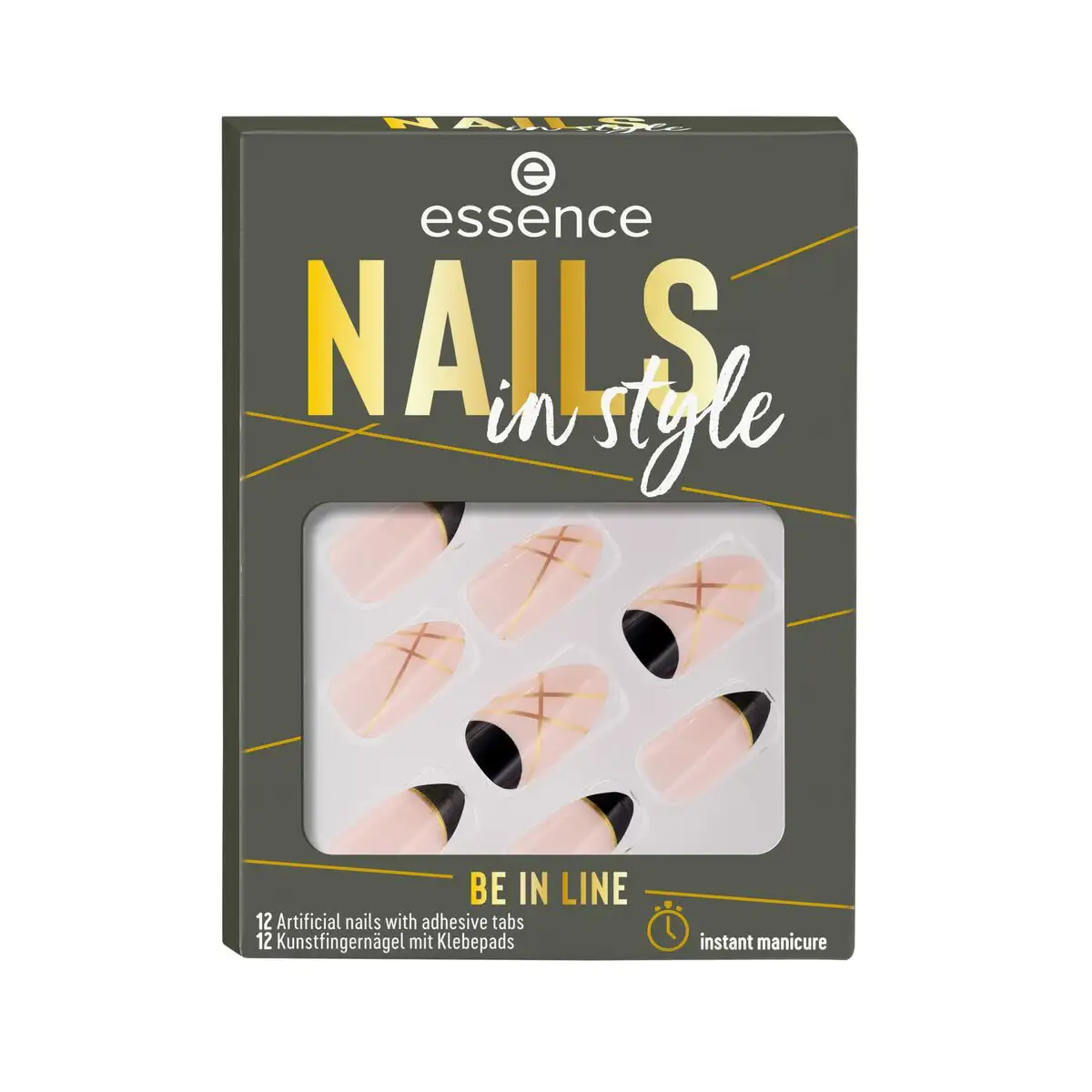 Faux ongles essence nails in style be in line_5007. Bienvenue sur DIAYTAR SENEGAL - Où le Shopping est une Affaire Personnelle. Découvrez notre sélection et choisissez des produits qui reflètent votre unicité et votre individualité.