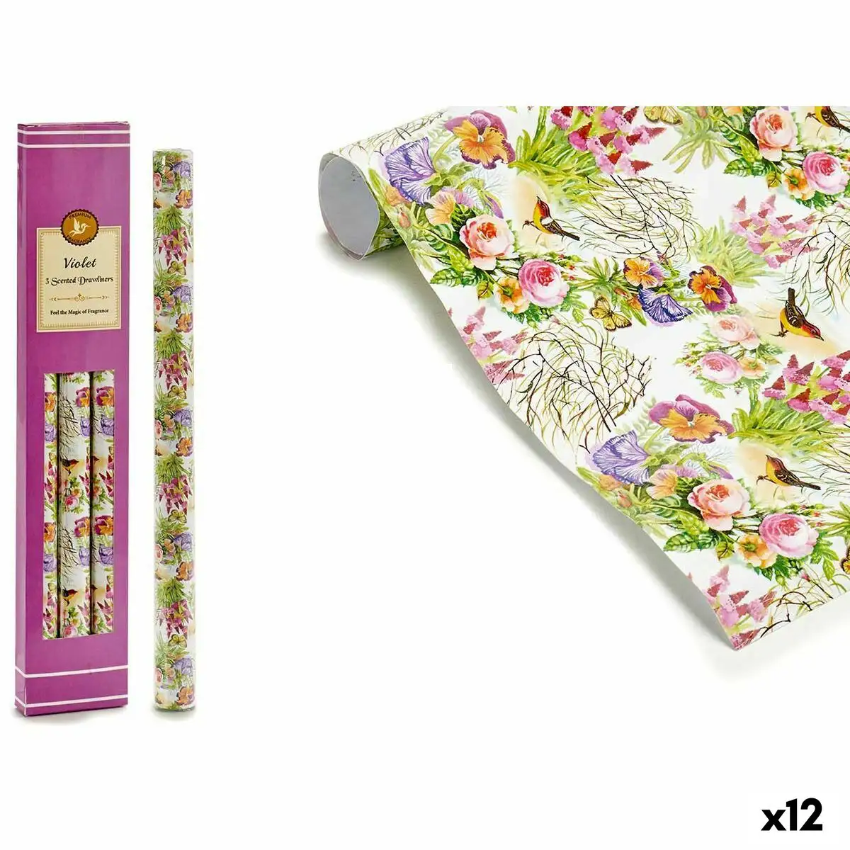 Feuilles de papier parfume violet 12 unites _6770. Bienvenue chez DIAYTAR SENEGAL - Où Chaque Achat est un Geste d'Amour. Découvrez notre sélection minutieuse et choisissez des articles qui témoignent de votre passion.