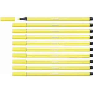 Feutres stabilo pen 68 jaune 10 unites_3353. DIAYTAR SENEGAL - Où la Tradition s'Harmonise avec le Moderne. Parcourez notre gamme diversifiée et choisissez des produits qui révèlent l'âme du Sénégal.