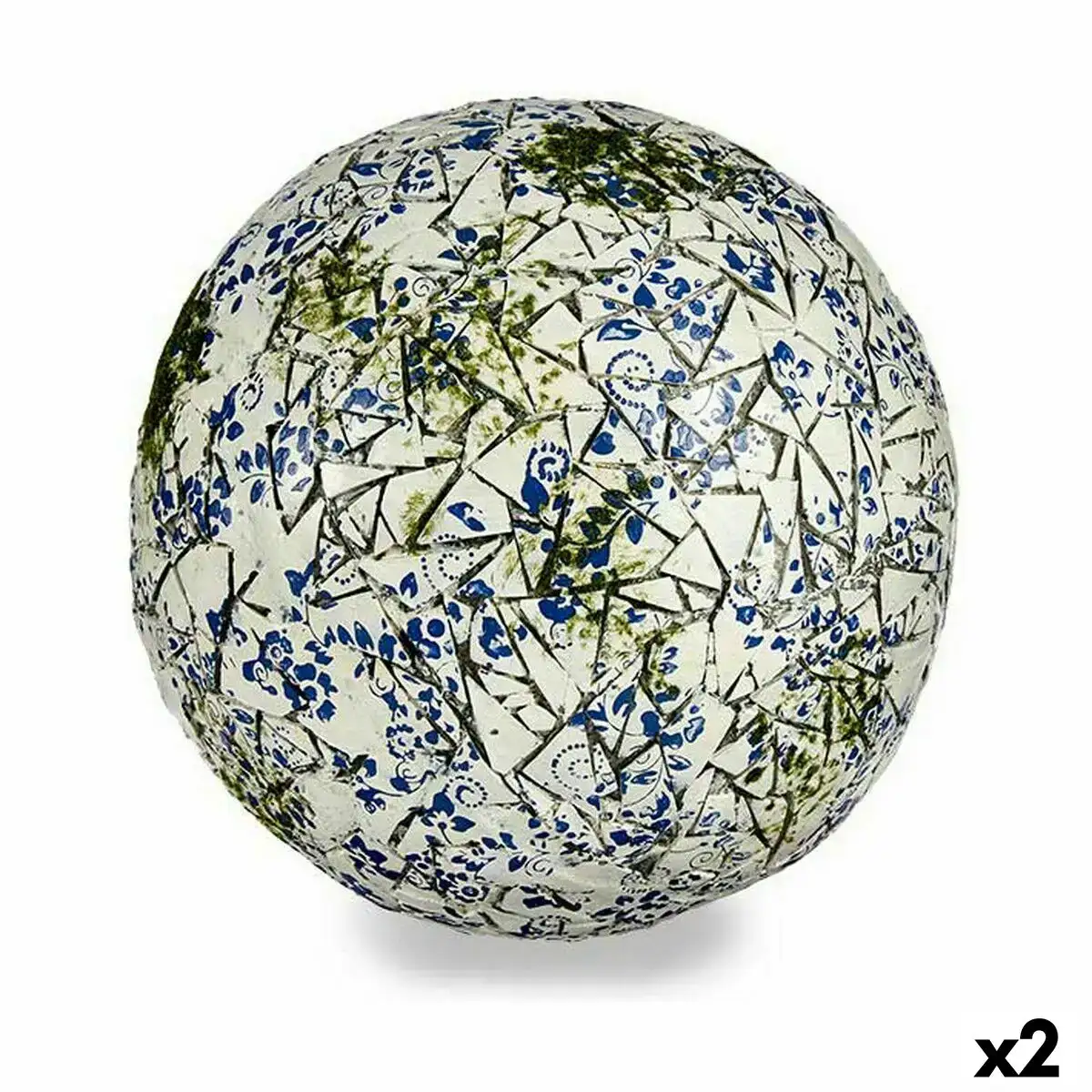 Figure decorative de jardin ballon polyresine 31 5 x 31 5 x 31 5 cm 2 unites _7884. Bienvenue chez DIAYTAR SENEGAL - Là où les Désirs Prendent Vie. Explorez notre boutique en ligne et laissez-vous séduire par des articles qui font écho à vos aspirations et à votre style unique.