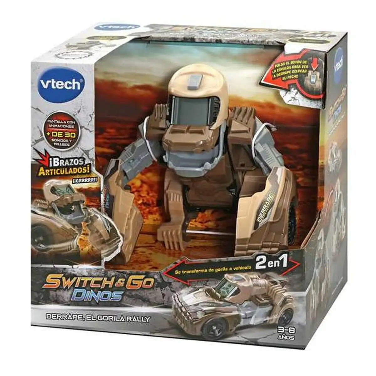 Figurine d action vtech convertible reconditionne a _1603. Bienvenue sur DIAYTAR SENEGAL - Où Chaque Produit a son Histoire. Découvrez notre sélection unique et choisissez des articles qui racontent la richesse culturelle et artistique du Sénégal.