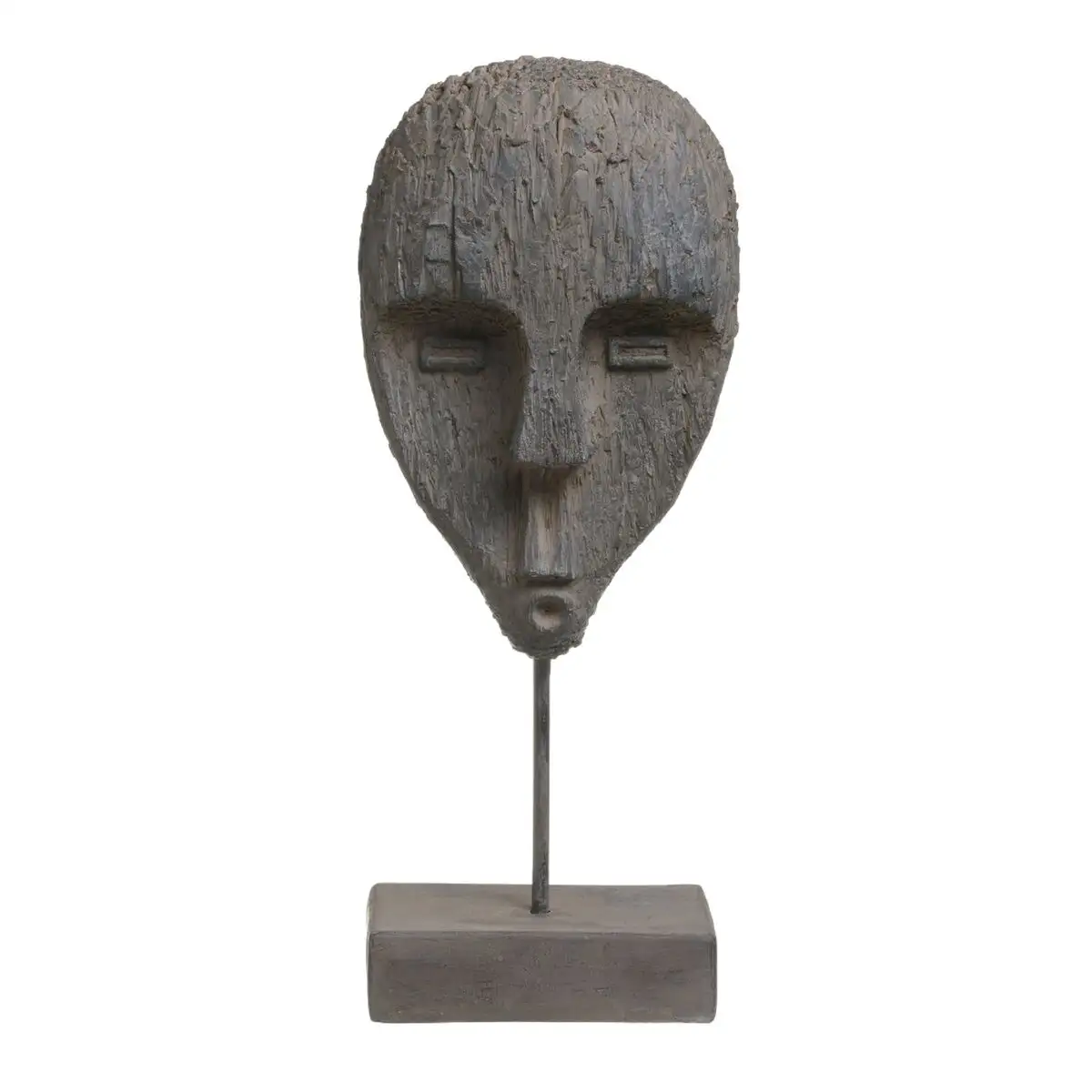 Figurine decorative 19 x 22 x 55 cm gris_5484. DIAYTAR SENEGAL - Là où Chaque Produit est une Trouvaille Unique. Découvrez notre boutique en ligne et trouvez des articles qui vous distinguent par leur originalité.