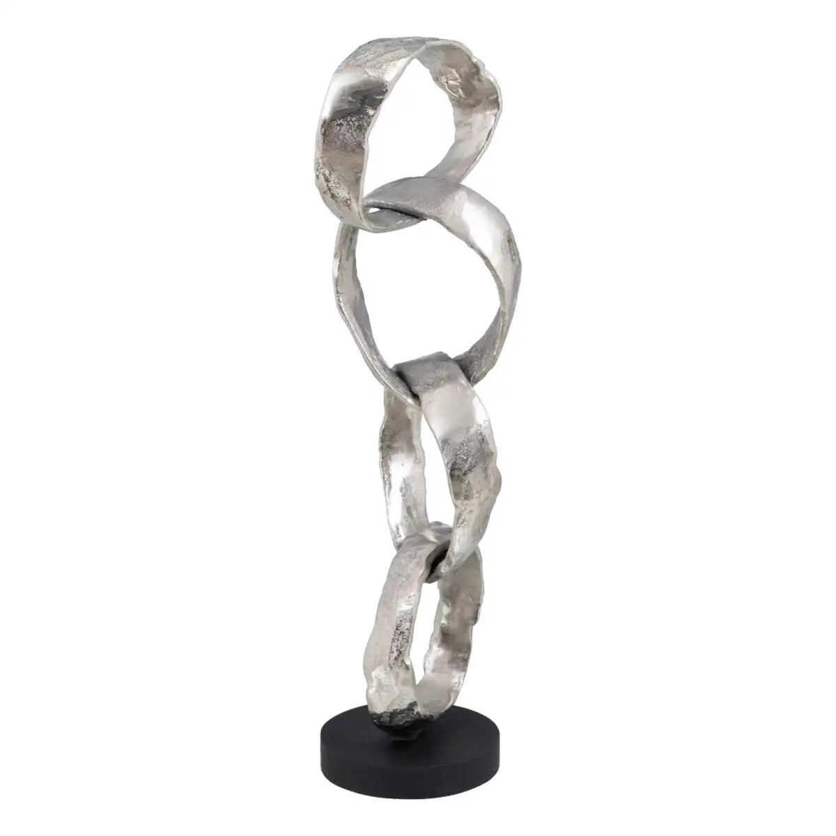 Figurine decorative 21 x 15 x 63 cm noir argent_7821. Bienvenue chez DIAYTAR SENEGAL - Où Chaque Objet a sa Propre Histoire. Découvrez notre sélection soigneusement choisie et choisissez des produits qui racontent le patrimoine sénégalais.