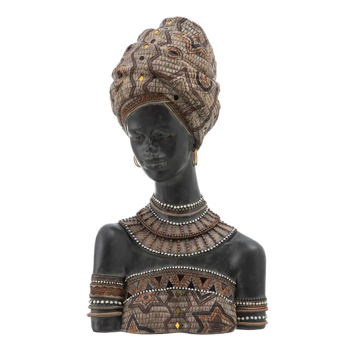 Figurine decorative 28 5 x 19 x 51 cm africaine_7408. DIAYTAR SENEGAL - Un Monde de Possibilités à Portée de Clic. Parcourez notre site web pour découvrir des sélections infinies, de l'épicerie aux bijoux, et vivez une expérience d'achat sans pareil.