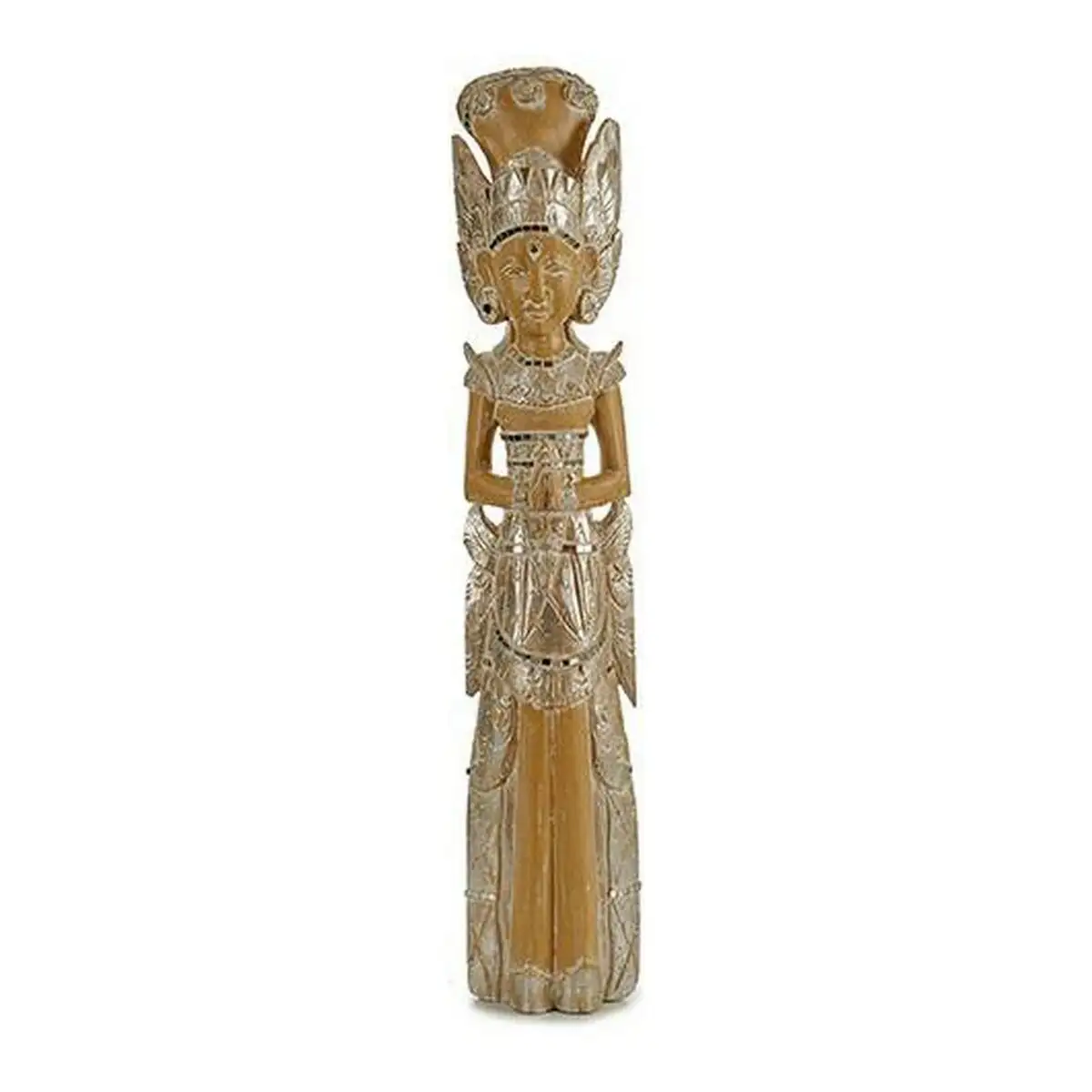 Figurine decorative 92 cm buda resine chapeau_8568. Entrez dans l'Univers de DIAYTAR SENEGAL - Où le Choix Rencontre l'Authenticité. Explorez nos rayons virtuels et trouvez des produits qui incarnent la richesse de notre culture.