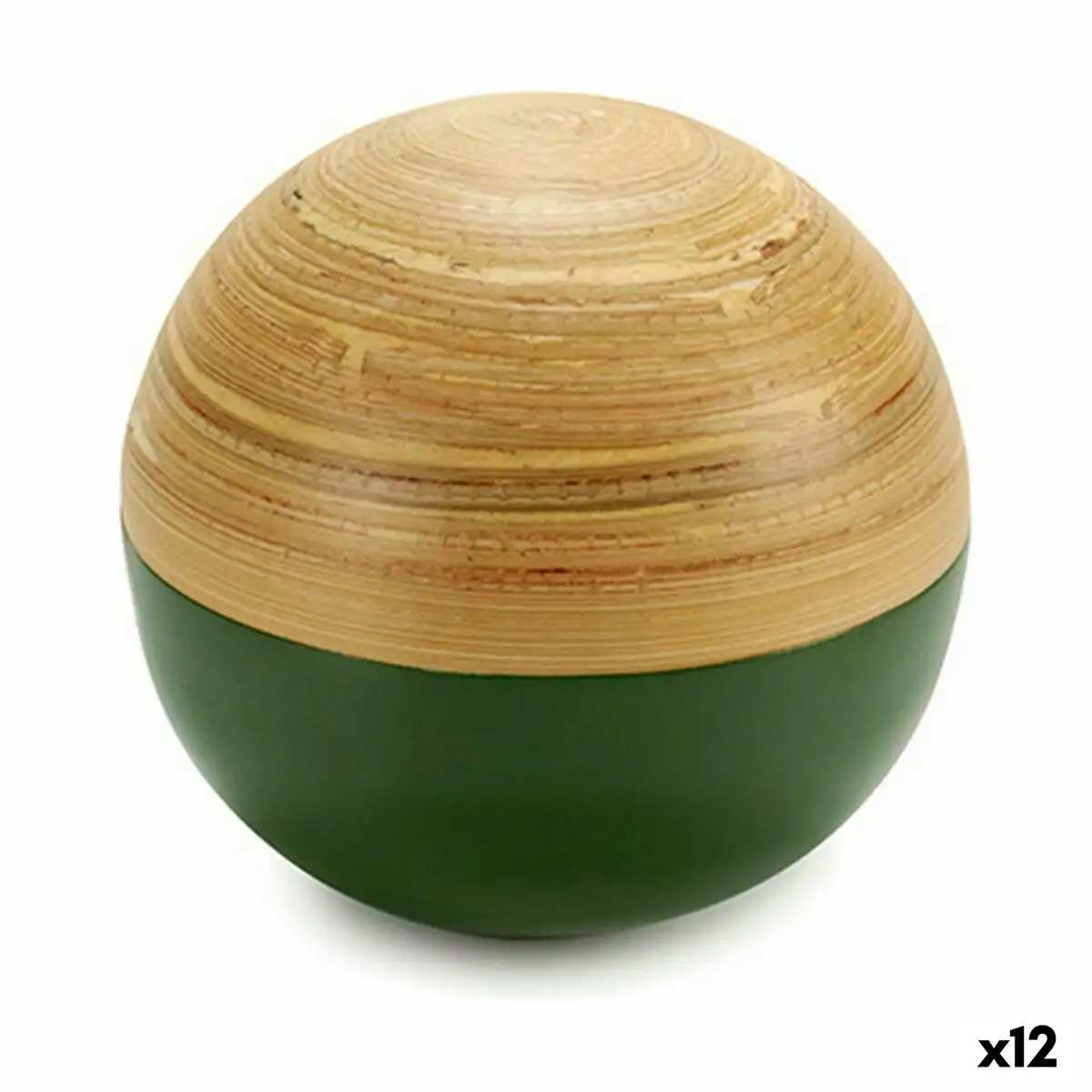 Figurine decorative ballon marron vert bambou 10 x 10 x 10 cm 12 unites _4016. DIAYTAR SENEGAL - L'Art du Shopping Facilité. Naviguez sur notre plateforme en ligne pour découvrir une expérience d'achat fluide et agréable, avec une gamme de produits adaptés à tous.