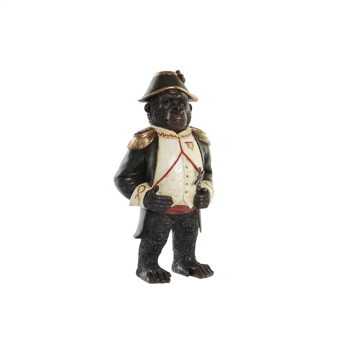 Figurine decorative dkd home decor 16 5 x 12 x 32 cm gorille_1837. DIAYTAR SENEGAL - Où l'Élégance Rencontre l'Authenticité. Naviguez à travers notre boutique en ligne et choisissez des produits qui incarnent le style et la tradition du Sénégal.