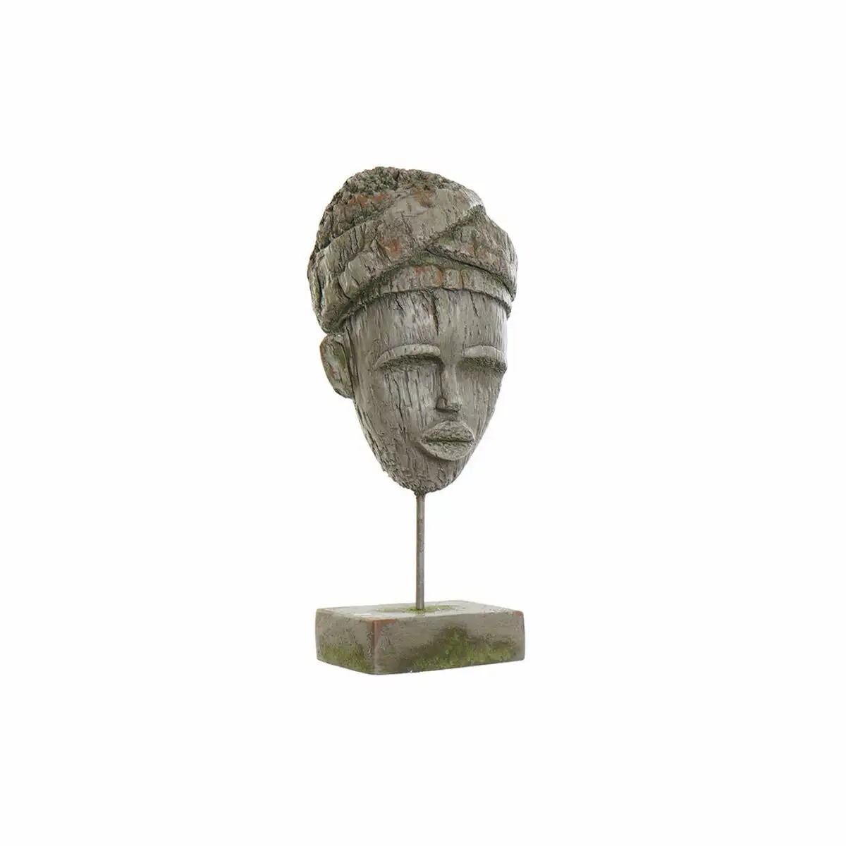 Figurine decorative dkd home decor 24 x 15 x 58 cm gris colonial africaine_6485. DIAYTAR SENEGAL - Où Choisir Devient une Expérience Personnalisée. Explorez notre boutique en ligne pour découvrir des produits qui s'adaptent à votre style et à votre essence.