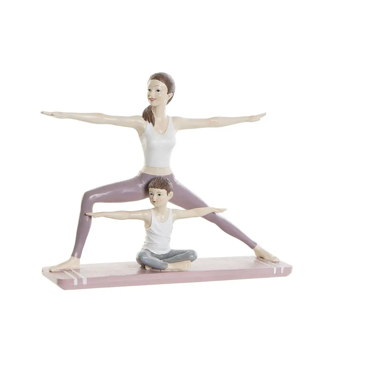 Figurine decorative dkd home decor 24 x 6 5 x 19 5 cm scandi rose yoga_4031. DIAYTAR SENEGAL - Où Choisir est un Acte d'Amour pour le Sénégal. Explorez notre boutique en ligne et choisissez des articles qui célèbrent la culture et l'artisanat du pays.