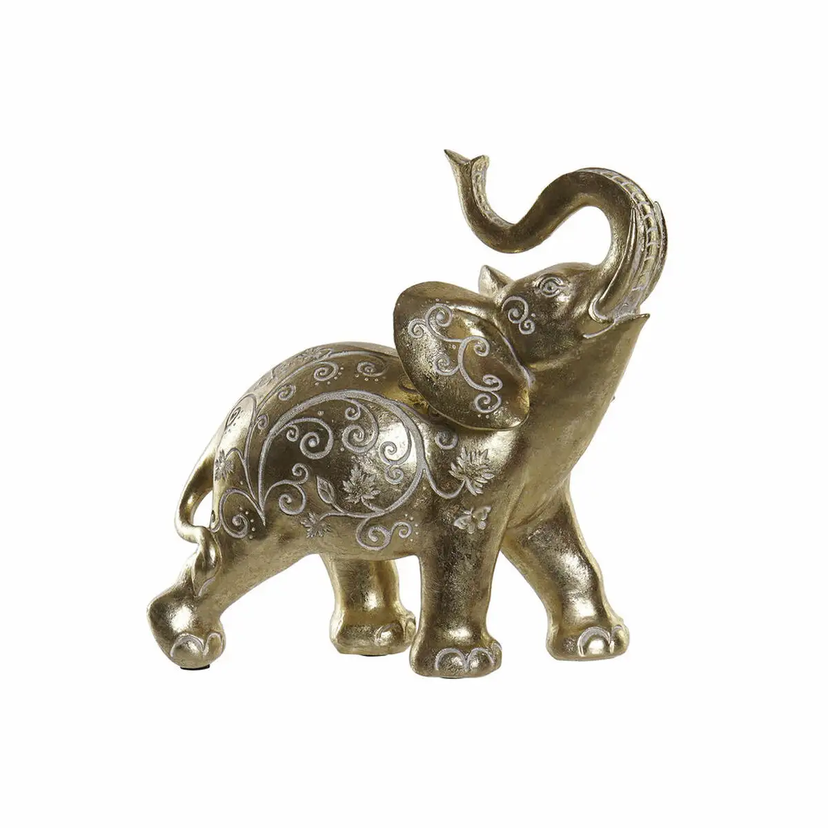 Figurine decorative dkd home decor 25 x 11 x 25 3 cm elephant dore resine colonial_5332. DIAYTAR SENEGAL - Où Choisir est une Découverte. Parcourez notre catalogue et trouvez des articles qui éveillent votre curiosité et enrichissent votre expérience shopping.