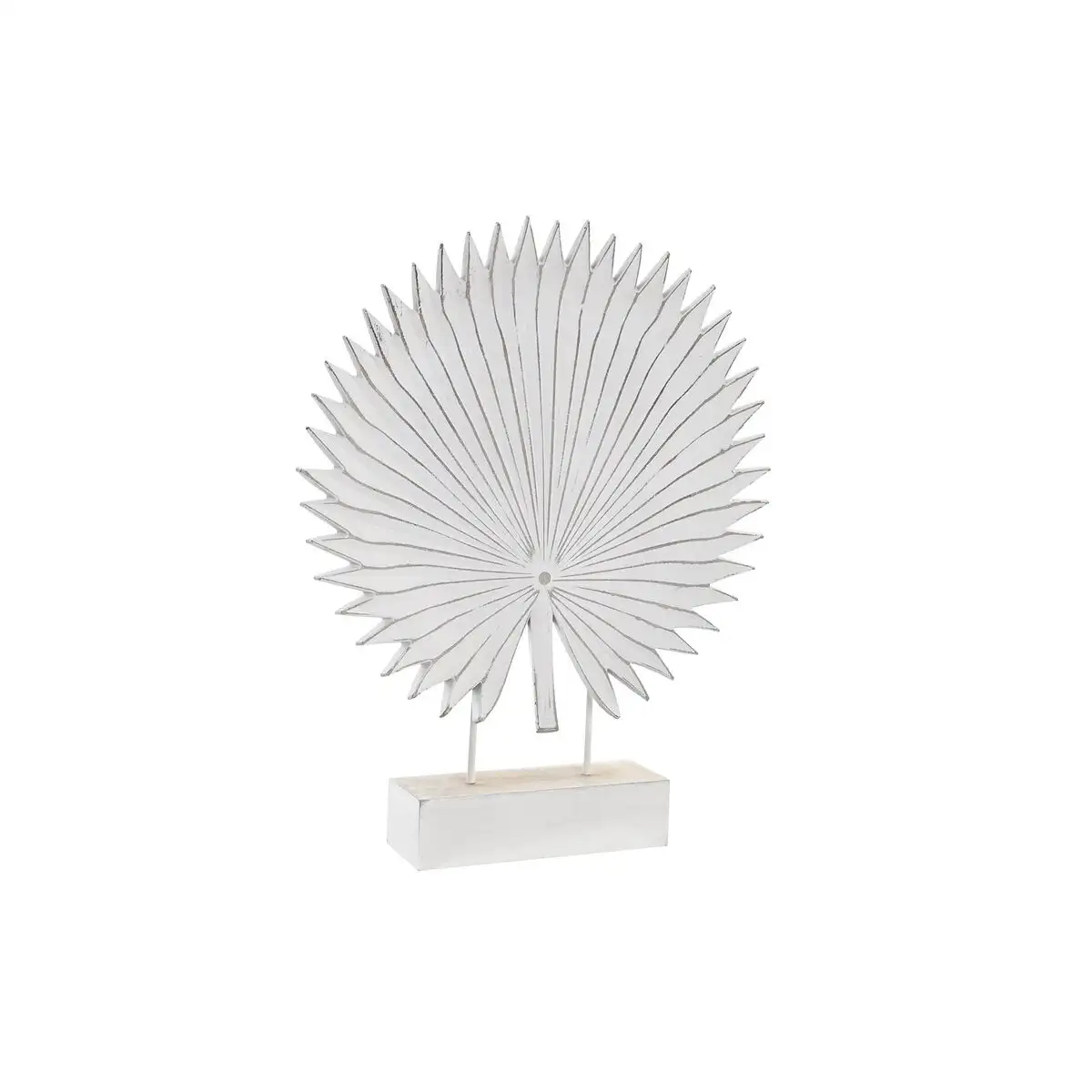 Figurine decorative dkd home decor 36 x 7 x 46 cm blanc tropical feuille d une plante_3354. Bienvenue dans l'univers captivant de DIAYTAR SENEGAL - Votre Plateforme de Shopping Tout-en-Un. Parcourez notre boutique en ligne pour découvrir des produits uniques, allant des articles ménagers aux élégants accessoires de mode.