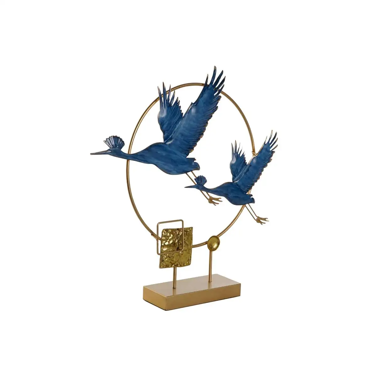 Figurine decorative dkd home decor 51 x 9 x 51 cm bleu dore oiseau_1321. Entrez dans le Monde de DIAYTAR SENEGAL - Où la Satisfaction est la Priorité. Explorez notre sélection pensée pour vous offrir une expérience de shopping qui va au-delà de vos attentes.