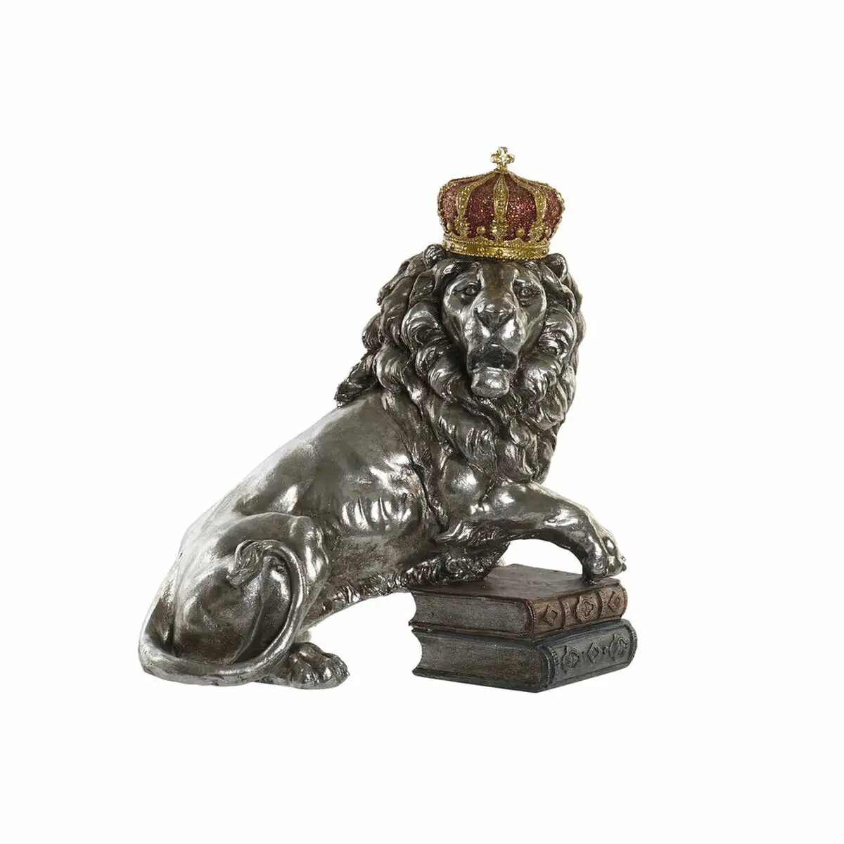 Figurine decorative dkd home decor argente lion resine 42 x 25 x 45 cm _2712. DIAYTAR SENEGAL - L'Écrin de Vos Désirs Shopping. Parcourez notre boutique en ligne et explorez des produits minutieusement choisis pour répondre à vos envies les plus exigeantes.