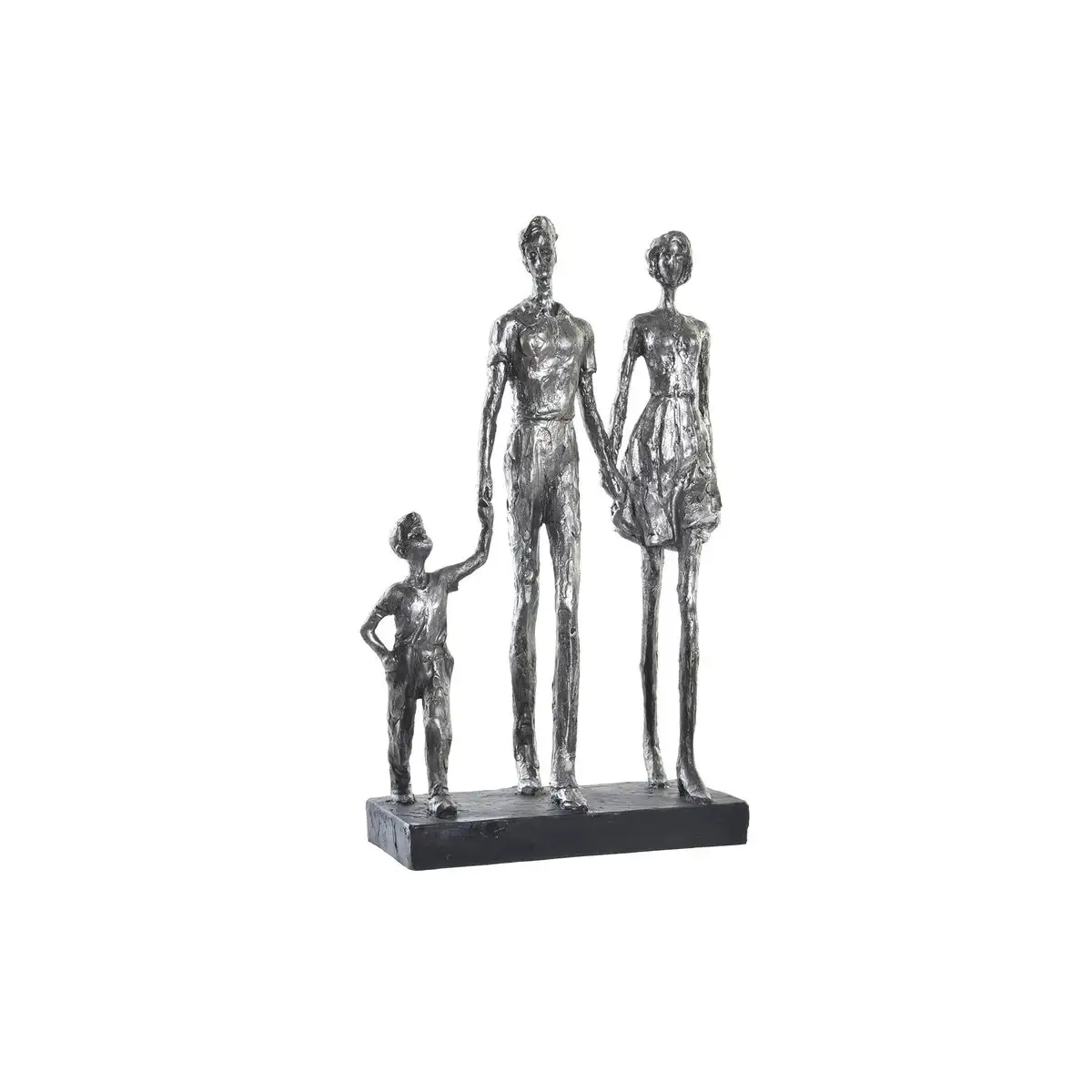 Figurine decorative dkd home decor argente noir resine moderne famille 26 x 11 5 x 41 5 cm _9774. Entrez dans l'Univers de DIAYTAR SENEGAL - Où Chaque Produit a son Histoire. Explorez notre catalogue et découvrez des trésors qui racontent la riche culture du Sénégal.