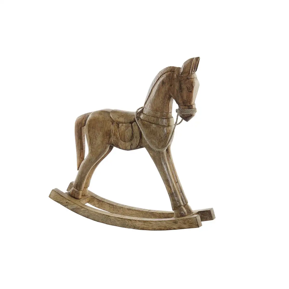 Figurine decorative dkd home decor balancelle cheval marron 61 x 15 x 63 cm_6403. DIAYTAR SENEGAL - Votre Portail vers l'Extraordinaire. Parcourez nos collections et découvrez des produits qui vous emmènent au-delà de l'ordinaire, créant une expérience de shopping mémorable.