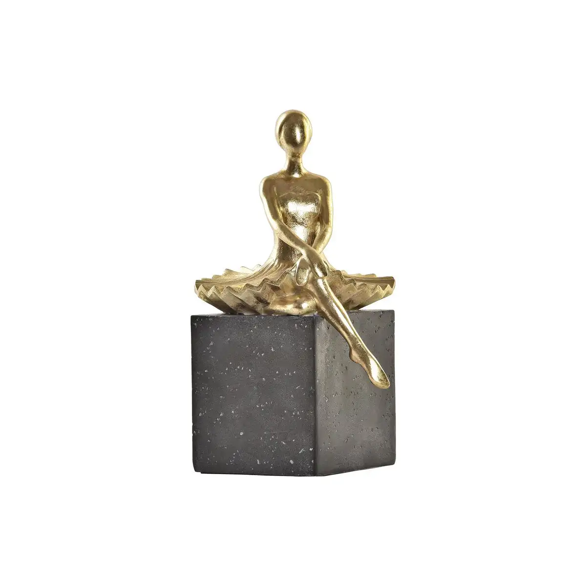 Figurine decorative dkd home decor ballerine dore resine gris fonce 21 5 x 23 x 32 cm _6136. DIAYTAR SENEGAL - Votre Destination Shopping Incontournable. Parcourez nos rayons virtuels et trouvez des articles qui répondent à tous vos besoins, du quotidien à l'exceptionnel.