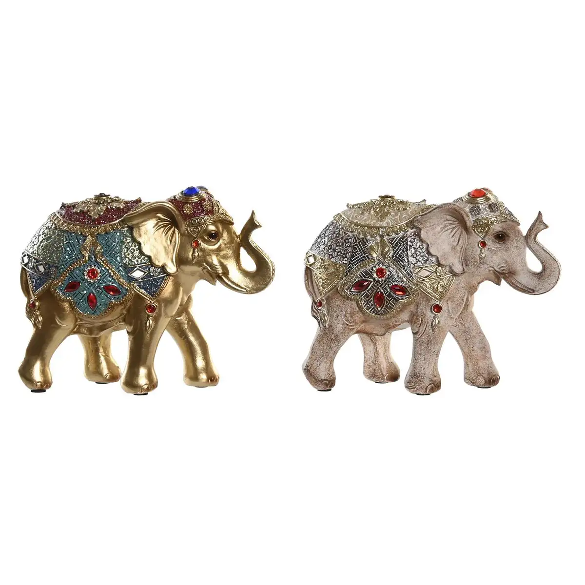 Figurine decorative dkd home decor beige dore elephant colonial 18 x 7 x 14 cm 2 unites _4391. Bienvenue chez DIAYTAR SENEGAL - Votre Porte d'Accès à la Diversité. Découvrez notre boutique en ligne et choisissez parmi une pléthore d'articles qui célèbrent la richesse culturelle du Sénégal et au-delà.