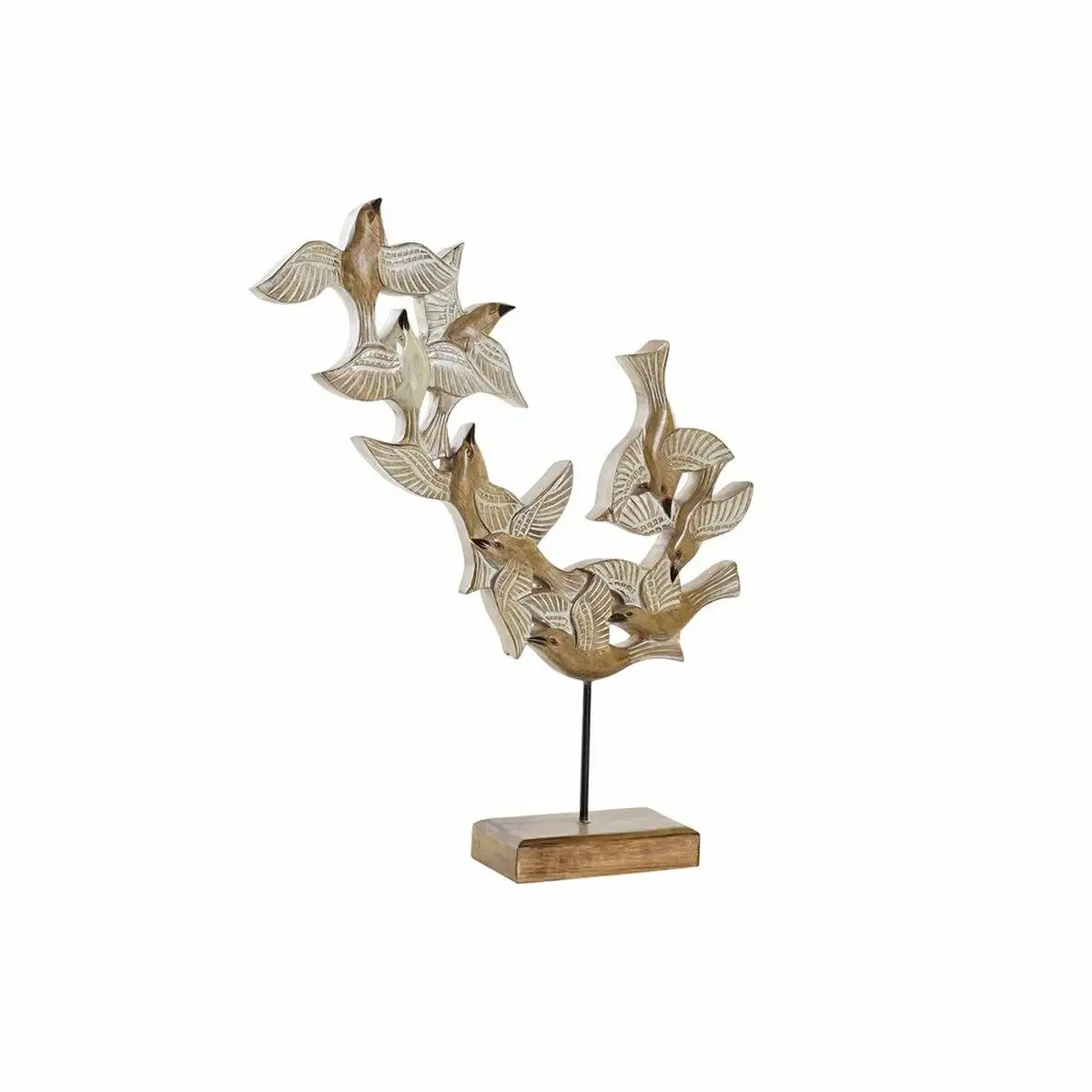 Figurine decorative dkd home decor beige fer oiseaux 49 x 11 5 x 63 cm _9705. DIAYTAR SENEGAL - Votre Destination pour un Shopping Réfléchi. Découvrez notre gamme variée et choisissez des produits qui correspondent à vos valeurs et à votre style de vie.