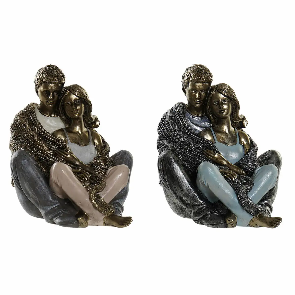 Figurine decorative dkd home decor cuivre moderne couple 12 x 10 5 x 12 cm 2 unites _3298. DIAYTAR SENEGAL - L'Art du Shopping Éclairé. Parcourez notre catalogue et choisissez parmi des produits de qualité qui satisferont vos besoins et votre style.