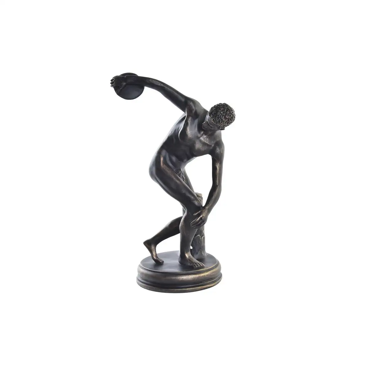 Figurine decorative dkd home decor discobolus cuivre resine 19 x 17 x 34 cm _3632. Bienvenue dans l'univers captivant de DIAYTAR SENEGAL - Votre Plateforme de Shopping Tout-en-Un. Parcourez notre boutique en ligne pour découvrir des produits uniques, allant des articles ménagers aux élégants accessoires de mode.