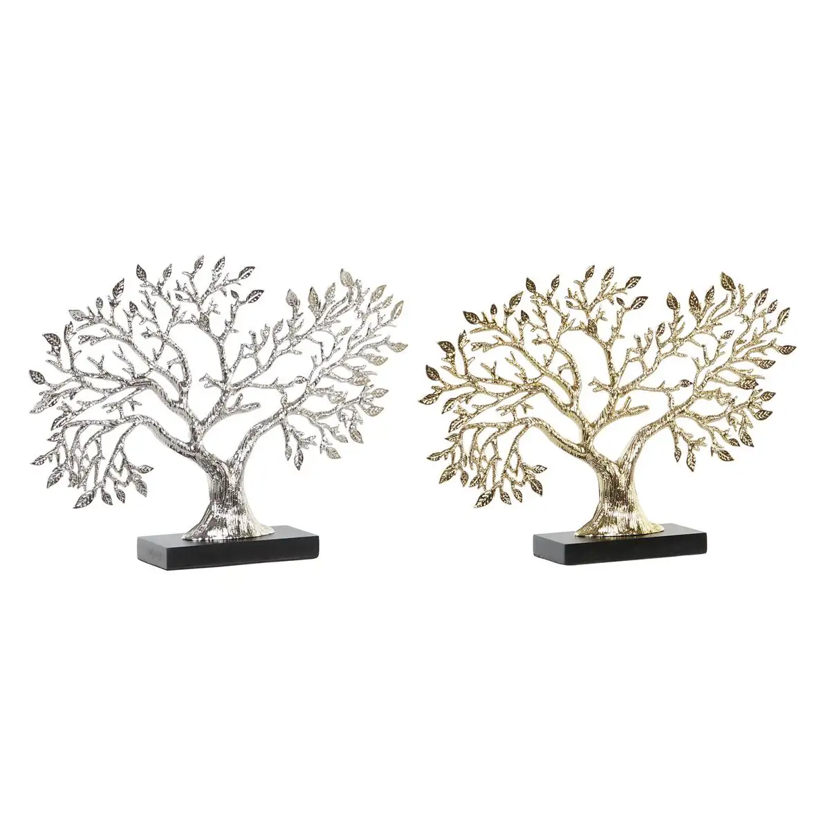 Figurine decorative dkd home decor dore argente arbre 39 x 7 x 27 5 cm 2 unites _2312. Bienvenue sur DIAYTAR SENEGAL - Où le Shopping est une Affaire Personnelle. Découvrez notre sélection et choisissez des produits qui reflètent votre unicité et votre individualité.