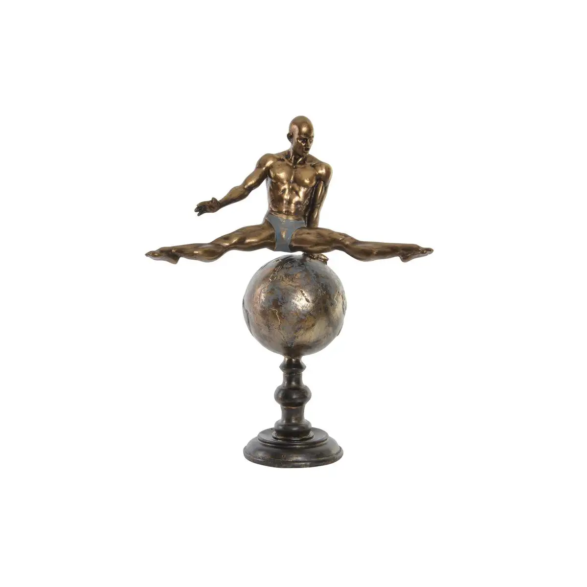 Figurine decorative dkd home decor dore resine gymnaste moderne 36 x 19 x 46 cm _7579. DIAYTAR SENEGAL - Là où la Diversité Rencontre la Qualité. Parcourez notre gamme complète et trouvez des produits qui incarnent la richesse et l'unicité du Sénégal.