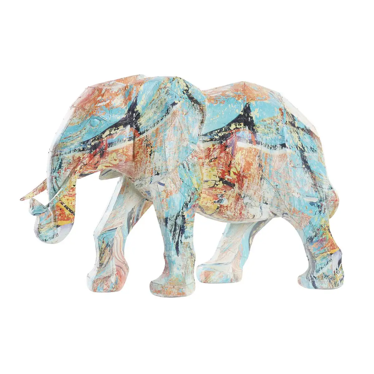 Figurine decorative dkd home decor elephant resine multicouleur 37 5 x 17 5 x 26 cm _6338. DIAYTAR SENEGAL - Là où Choisir est une Affirmation de Style. Naviguez à travers notre boutique en ligne et choisissez des produits qui vous distinguent et vous valorisent.